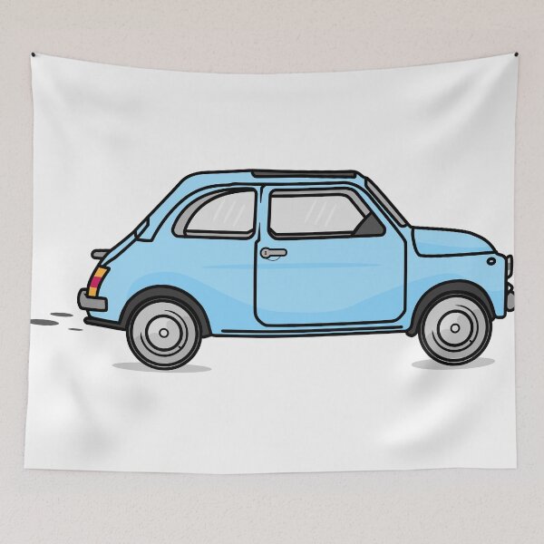 Item preview, little blue car designed and sold by Artgaus1.