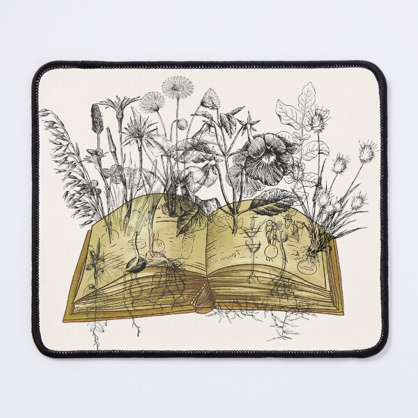 Item preview, flowers growing from book designed and sold by PositiveIdeas.
