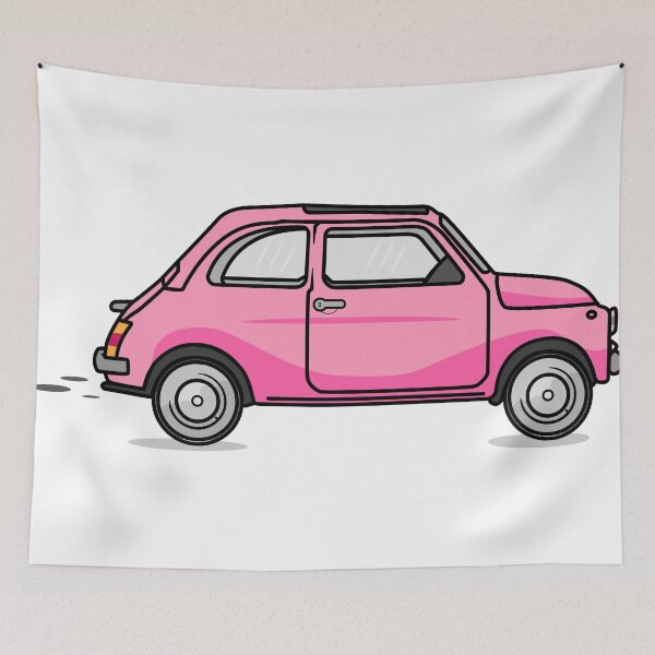 Item preview, little pink car designed and sold by Artgaus1.