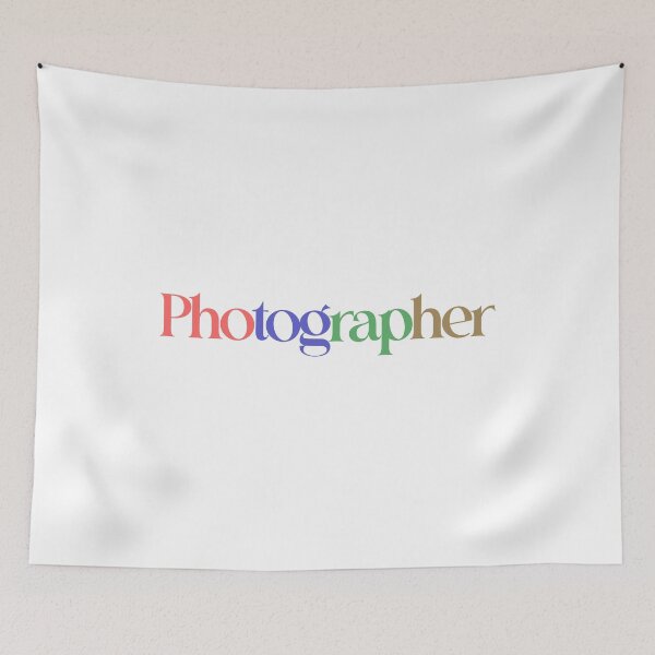 Artikelvorschau, Photographer inscription entworfen und verkauft von HappyTrippy.