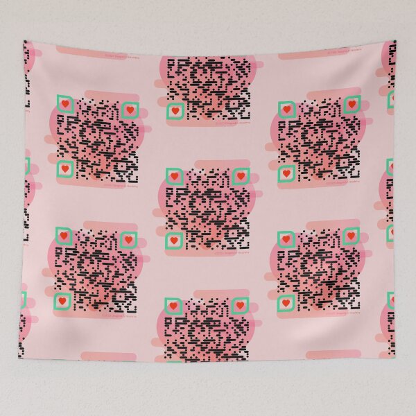 Item preview, QR I Love You: Ukrainian designed and sold by kanjidesign.