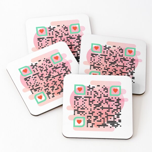 Item preview, QR I Love You: Korean designed and sold by kanjidesign.