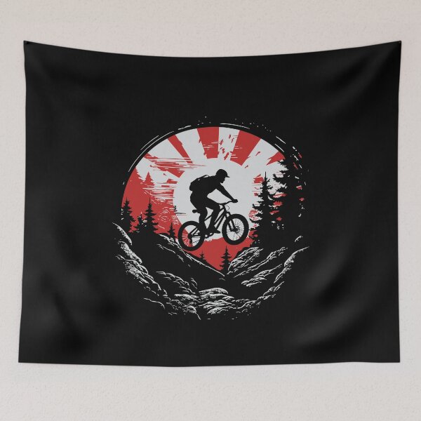 Item preview, Retro downhill MBR mountain biker designed and sold by Gerald Waters.