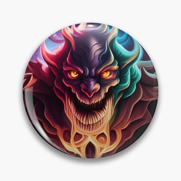 Item preview, Darkly  Colorful Smoke Demon designed and sold by WitchyWare.