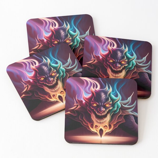 Item preview, Darkly  Colorful Smoke Demon designed and sold by WitchyWare.