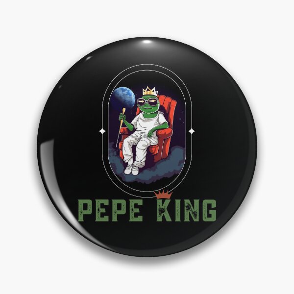 Item preview, King $PEPE designed and sold by Vrushal Kapadnis.