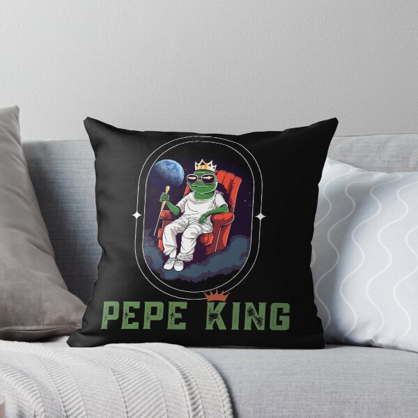 Item preview, King $PEPE designed and sold by Vrushal Kapadnis.