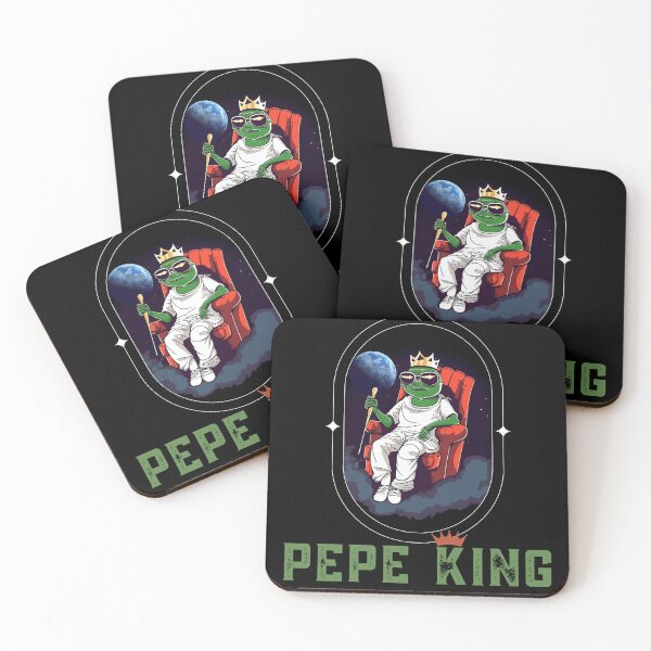 Item preview, King $PEPE designed and sold by Vrushal Kapadnis.