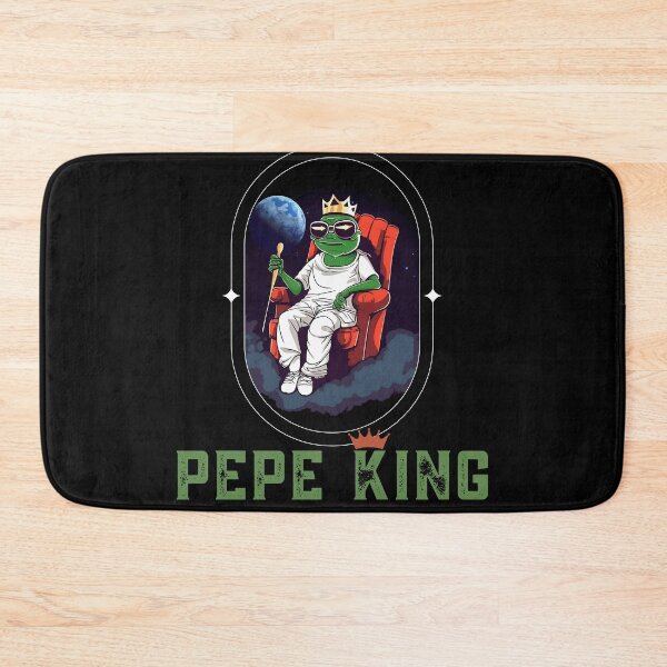 Item preview, King $PEPE designed and sold by Vrushal Kapadnis.