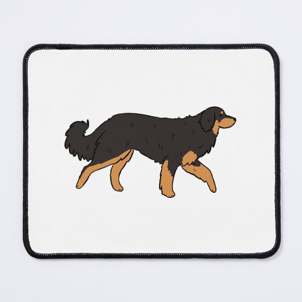 Item preview, Hovawart dog cute illustration designed and sold by Yarafantasyart.