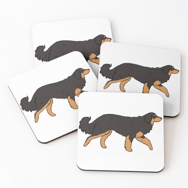 Item preview, Hovawart dog cute illustration  designed and sold by Yarafantasyart.