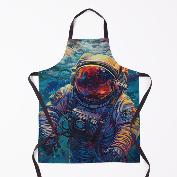 Item preview, An Astronaut diving into a painting in a parallel reality designed and sold by SingularityGeek.