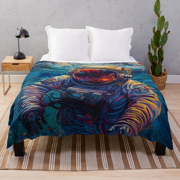 Item preview, An Astronaut diving into a painting in a parallel reality designed and sold by SingularityGeek.