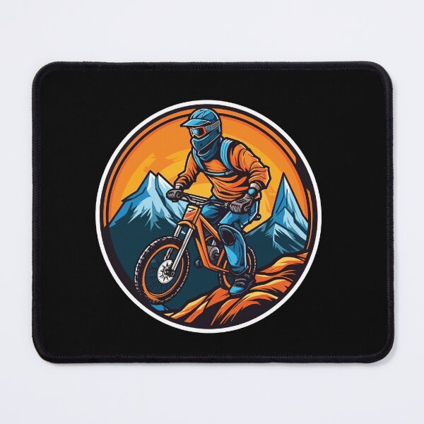 Item preview, Downhill MBR mountain biker designed and sold by Gerald Waters.