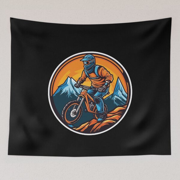 Item preview, Downhill MBR mountain biker designed and sold by Gerald Waters.