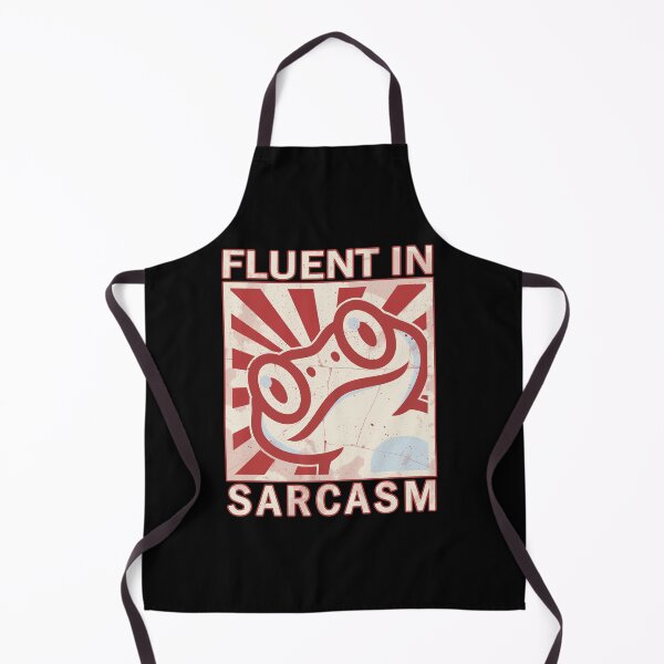 Item preview, Fluent in sarcasm - Frog designed and sold by ValentinaHramov.