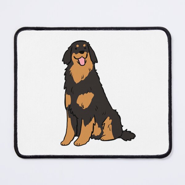 Item preview, Hovawart dog cute illustration designed and sold by Yarafantasyart.