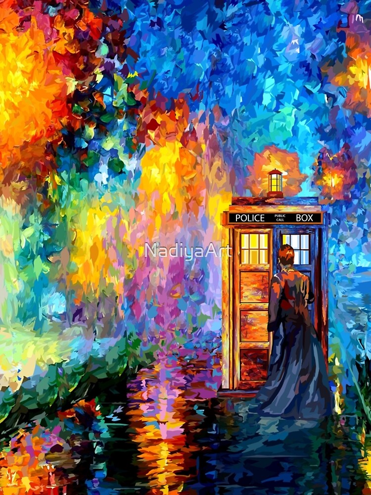 Mysterious Man at beautiful Rainbow Place by NadiyaArt