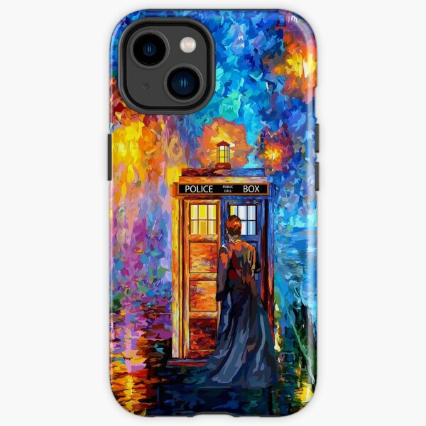 Mysterious Man at beautiful Rainbow Place iPhone Tough Case