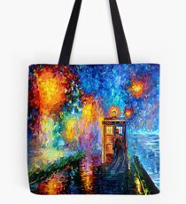 Mysterious Man at beautiful Rainbow Place Tote Bag