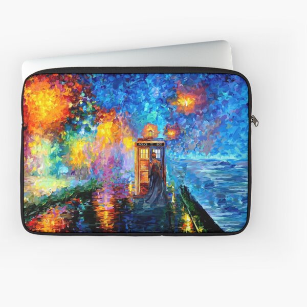 Mysterious Man at beautiful Rainbow Place Laptop Sleeve