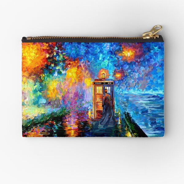 Mysterious Man at beautiful Rainbow Place Zipper Pouch