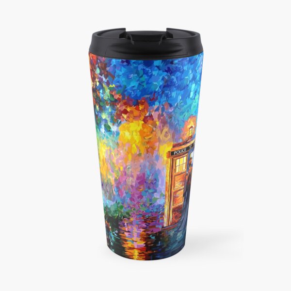 Mysterious Man at beautiful Rainbow Place Travel Mug