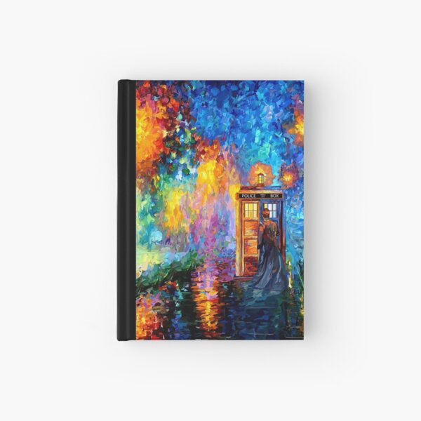 Mysterious Man at beautiful Rainbow Place Hardcover Journal