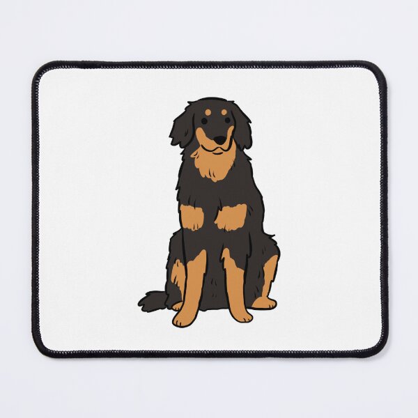 Item preview, Hovawart dog cute illustration  designed and sold by Yarafantasyart.
