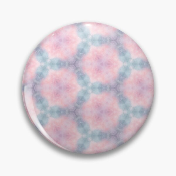Item preview, Patrón abstracto floral pastel en rosa, azul y verde designed and sold by HappyVibesAlert.