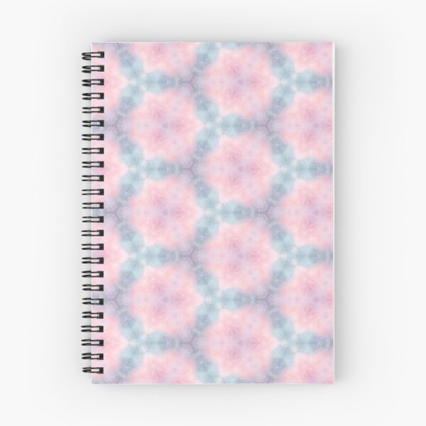 Item preview, Pastel floral abstract pattern in pink, blue and green designed and sold by HappyVibesAlert.