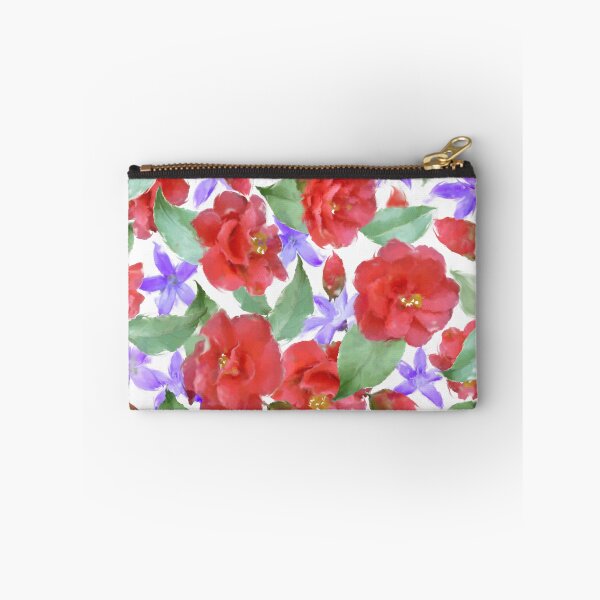 Item preview, Vintage Nostalgia Campanula Camelia Pattern Design designed and sold by Tina Veenstra.