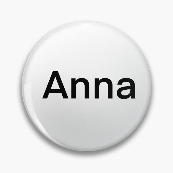 Item preview, Anna name tag designed and sold by Sunwang.