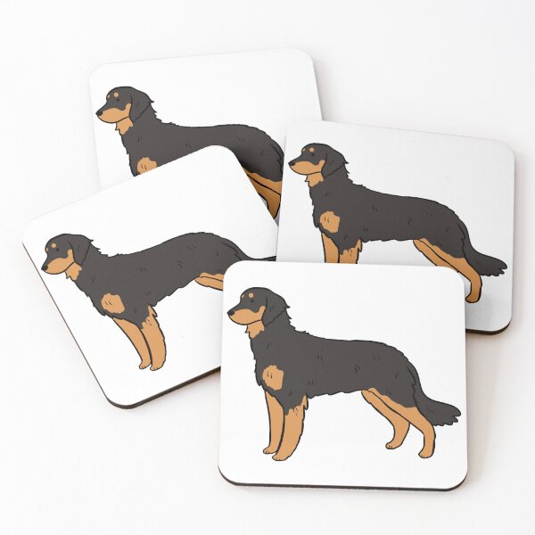 Item preview, Hovawart dog cute illustration  designed and sold by Yarafantasyart.