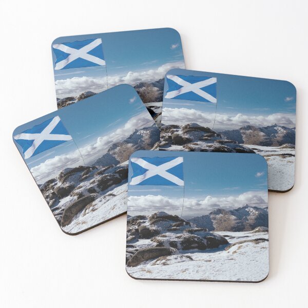 Item preview, Beinn a’ Chochuill Saltire designed and sold by Hike-and-Click.
