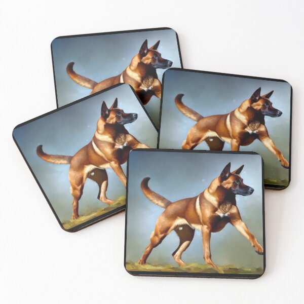 Aperçu de l'œuvre Malinois Belgian Shepherd créée et vendue par CrankyOldDude.