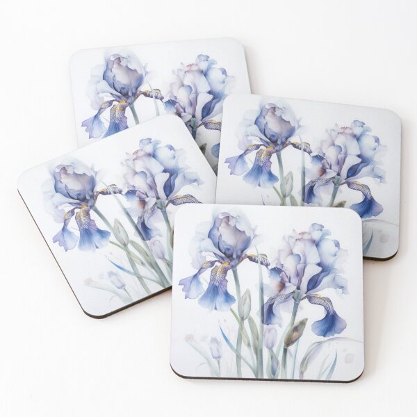 Item preview, Blue Irises  designed and sold by Vanover Designs.