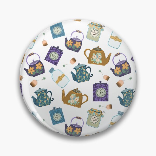 Item preview, Teapot pattern designed and sold by pinkyfish1010.
