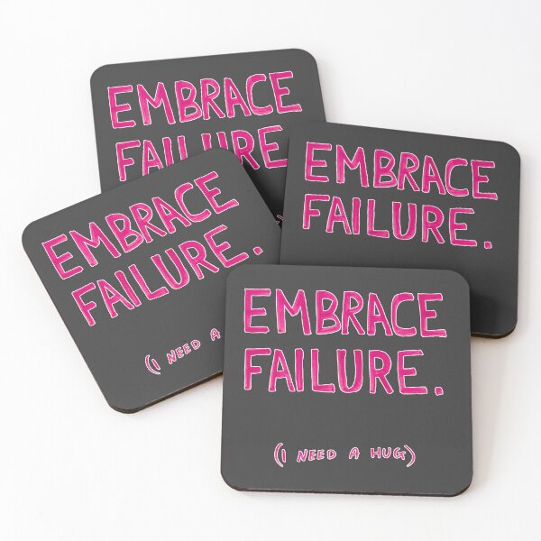 Item preview, Embrace Failure (I need a hug) designed and sold by ZoDrawsStuff.
