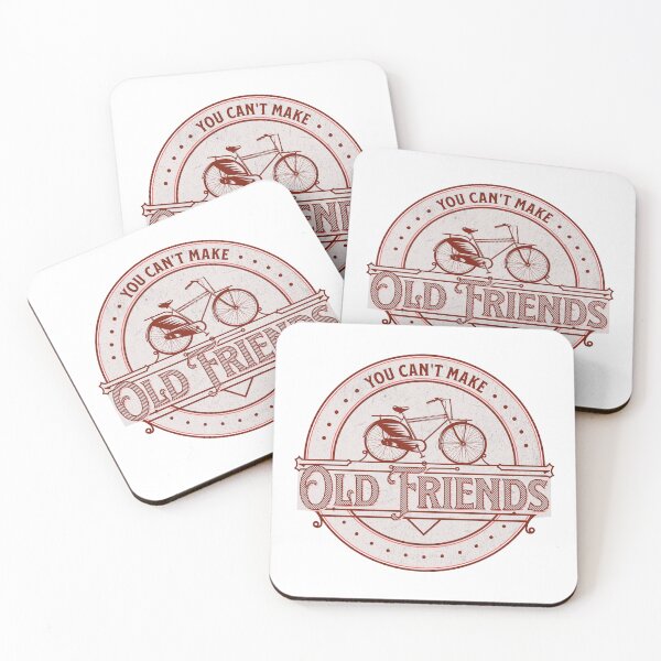 Item preview, You can't make old friends bikes designed and sold by Mirksaz-designs.