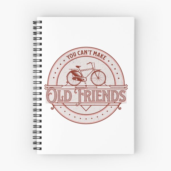 Item preview, You can't make old friends bikes designed and sold by Mirksaz-designs.