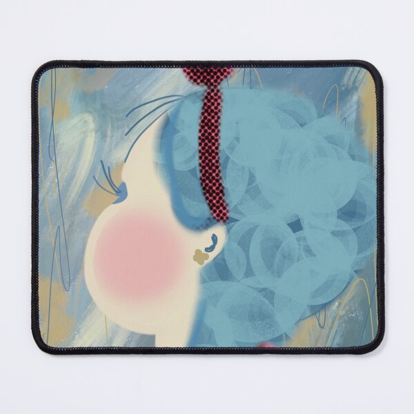 Item preview, Blue Hair and Red Headband Girl  designed and sold by Artistestella.