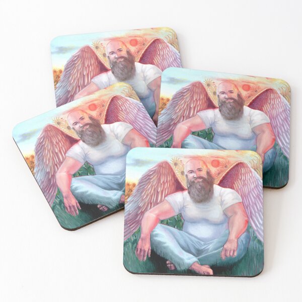 Item preview, The Sun Male Angel Tarot Card Art designed and sold by Tiffany Toland-Scott.