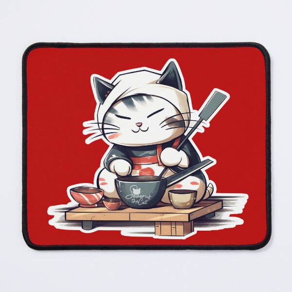 Item preview, Cooking Cat designed and sold by urban-warriors.