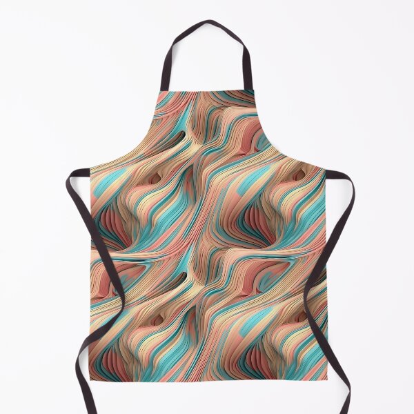 Item preview, Soft Color Abstract 3D Lines Pattern designed and sold by CinEmmaDesign.