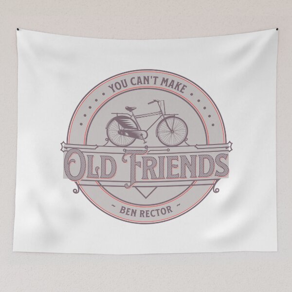 Item preview, You can't make old friends bikes designed and sold by Mirksaz-designs.