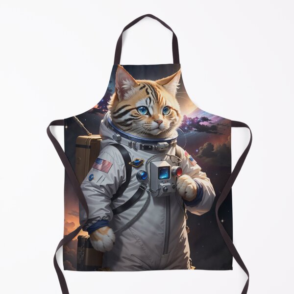 Item preview, Space Cat: A Cosmic Feline Adventurer designed and sold by Digital-Hijinx.