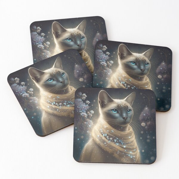 Item preview, Enchanted Burmese Cat designed and sold by Nocturne  Paws.
