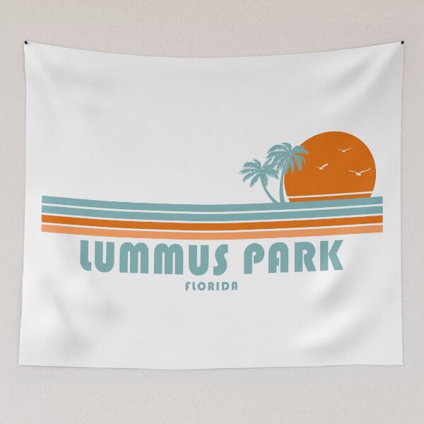 Item preview, Lummus Park Florida Sun Palm Trees designed and sold by Esskay Designs.