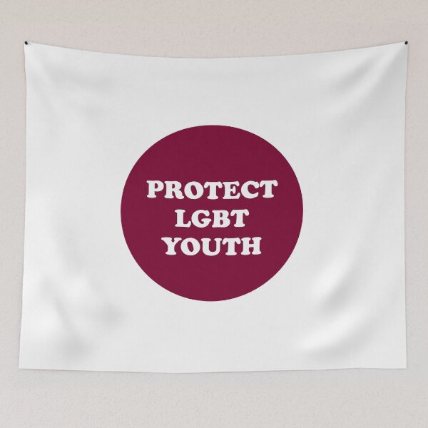 Aperçu de l'œuvre Protect LGBT Youth créée et vendue par Inspirationmotivation.